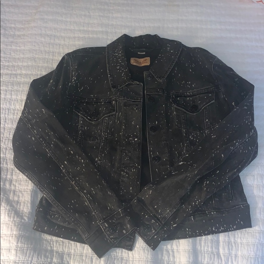 Unique Levi Splatter Jacket